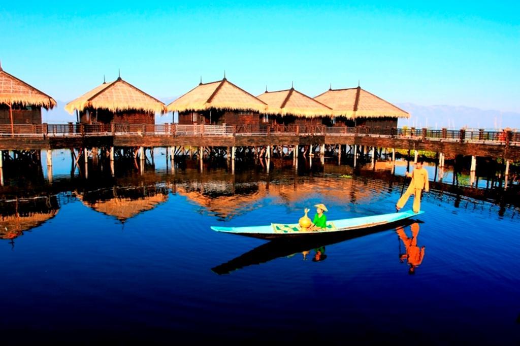 Sky Lake Inle Resort Inle Lake Exterior foto