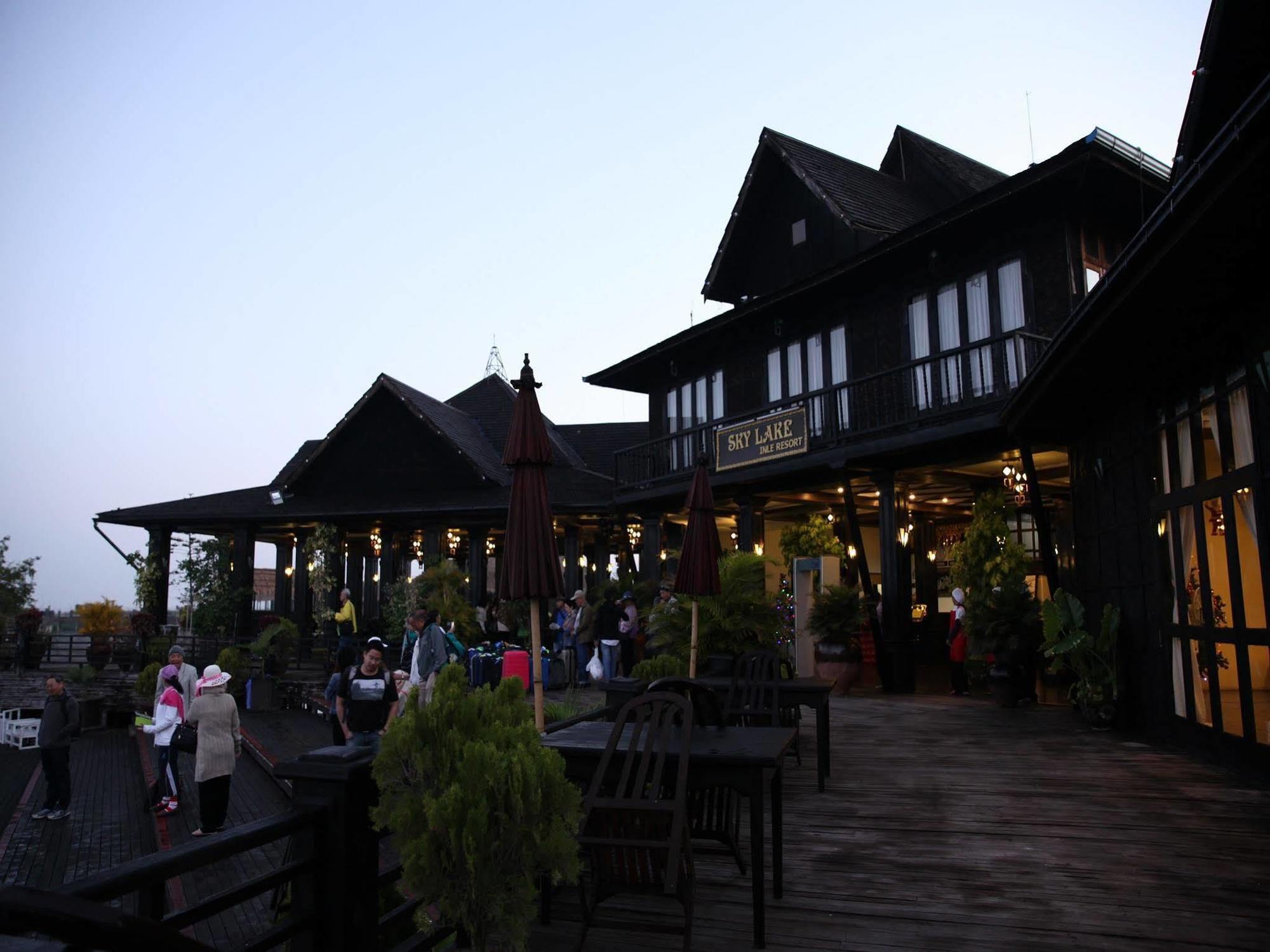 Sky Lake Inle Resort Inle Lake Exterior foto